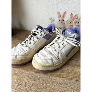 adidas Forum Bold Women’s 8 White Magic Lilac Platform Shoes GX4617
